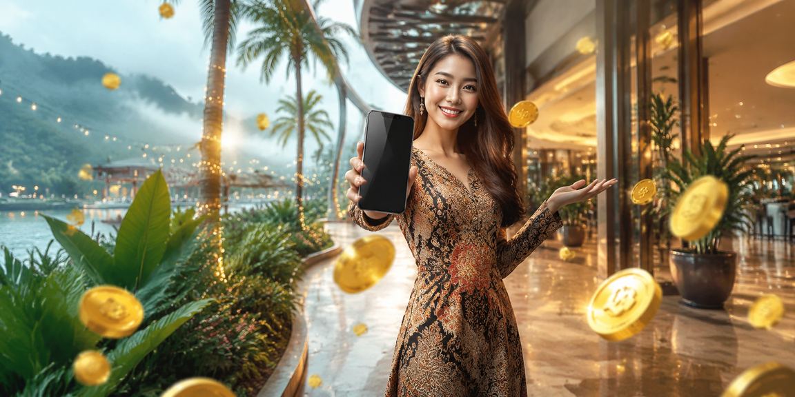 Aplikasi kasino mudah alih dengan motif batik di Langkawi